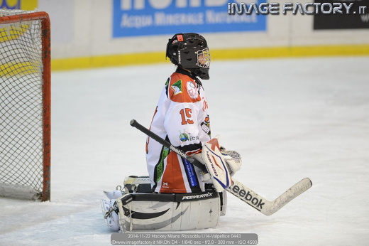 2014-11-22 Hockey Milano Rossoblu U14-Valpellice 0443